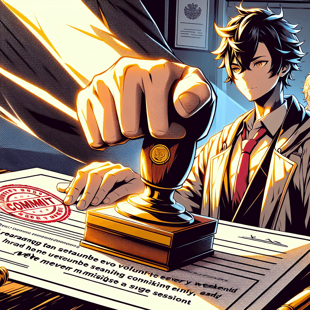 Visual memory aid for Commitment